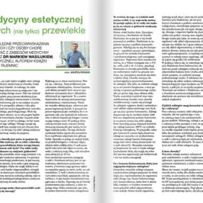 Zabiegi medycyny estetycznej u osób chorych (nie tylko) przewlekle Zabiegi medycyny estetycznej u osób chorych (nie tylko) przewlekle