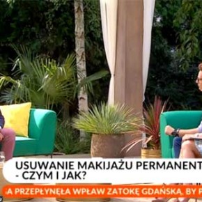 Usuwanie makijażu permanentnego w Pytaniu na Śniadanie Usuwanie makijażu permanentnego w Pytaniu na Śniadanie