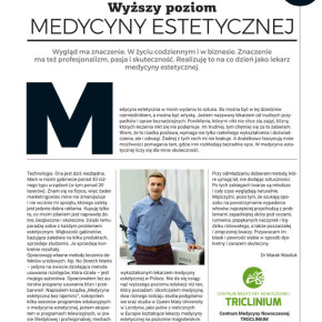 Wyższy poziom medycyny estetycznej Wyższy poziom medycyny estetycznej