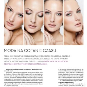 Moda na cofanie czasu – wywiad w tygodniku Wprost Moda na cofanie czasu – wywiad w tygodniku Wprost