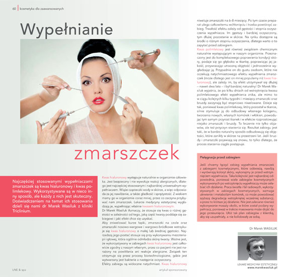 LNE – Wypełnianie zmarszczek