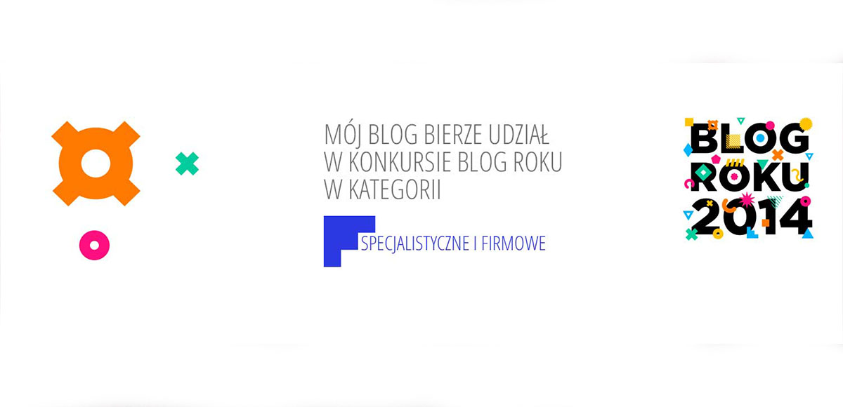 Blog Roku 2014 - zagłosuj