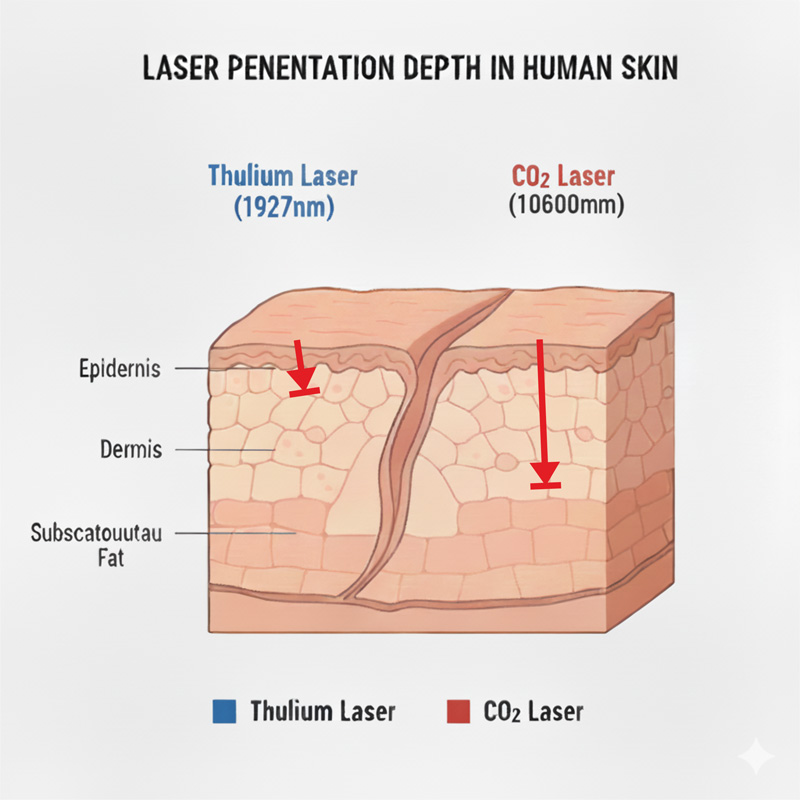 laser tulowy a CO2, porówanie